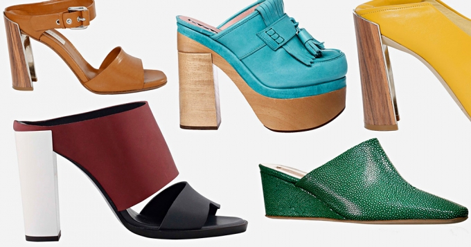 Тренд: обувь без задника