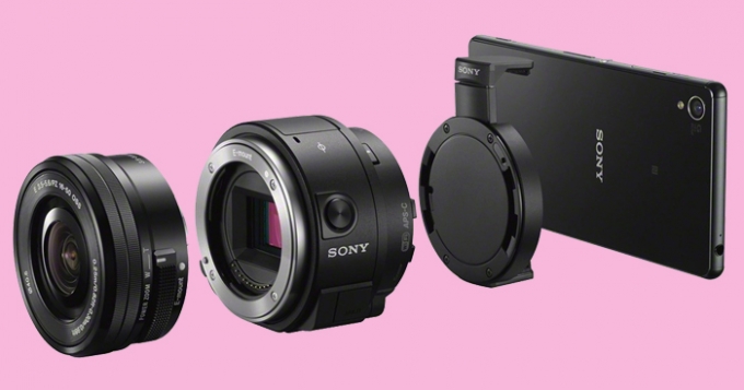 Новая камера-объектив QX-1 от Sony
