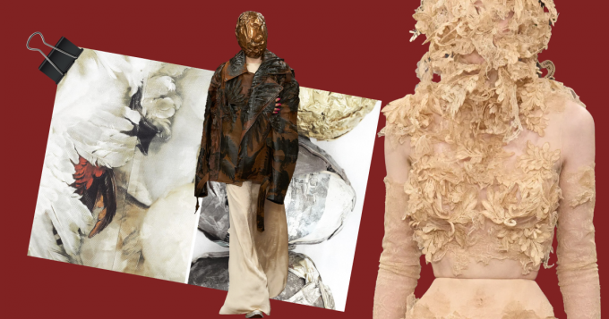 Много Маржелы и щепотка Гальяно: из чего состоит дебют Гленна Мартенса в Maison Margiela