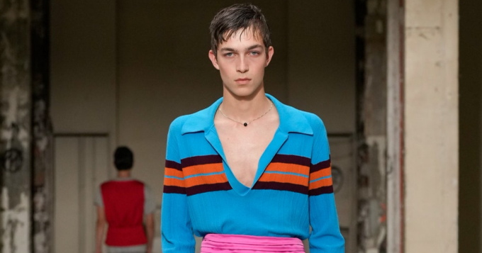 Dries Van Noten, коллекция menswear весна-лето 2026