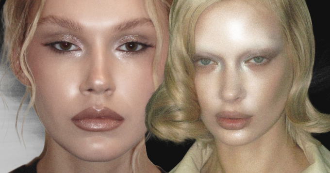 Графика на глазах и кожа в блестках: макияж для новогодней ночи 2026