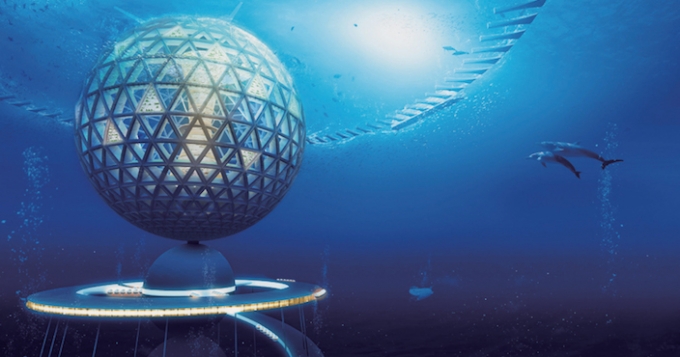 Современная Атлантида: подводный город Ocean Spiral