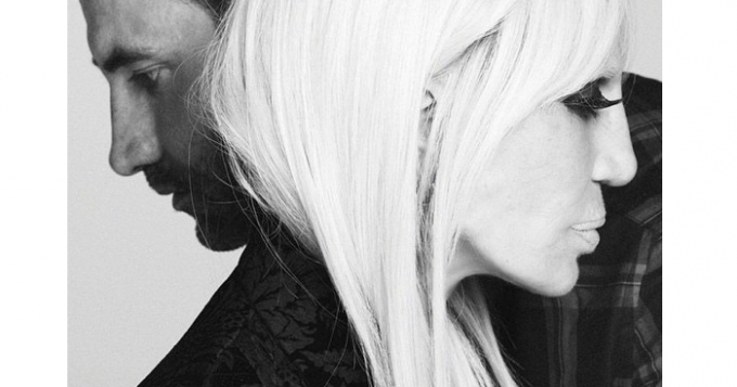 Донателла Версаче в рекламной кампании Givenchy