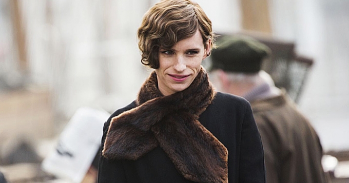 Эдди Редмэйн в роли трансгендера