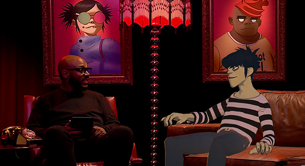 Gorillaz дала первое в истории живое интервью