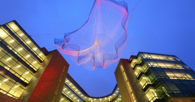 Над Фондом Билла Гейтса в Сиэтле появилась воздушная \"медуза\"