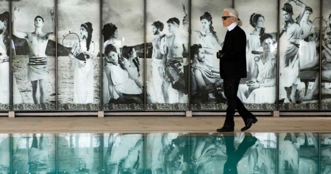 Карл Лагерфельд – дизайнер кафе Odyssey в Монако