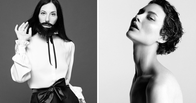 Фотографии Inez & Vinoodh в Gagosian Gallery