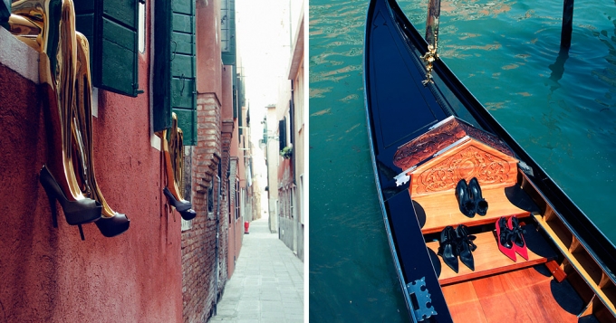 Инсталляция Louis Vuitton в Венеции