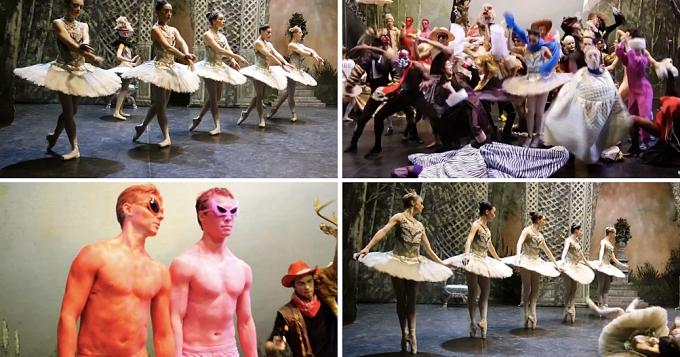 Национальный балет Англии записал Harlem Shake