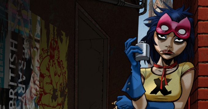 Основатель группы Gorillaz примет участие в выставке комиксов