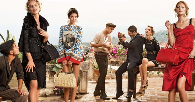 Весенняя кампании Dolce&Gabbana: первые кадры