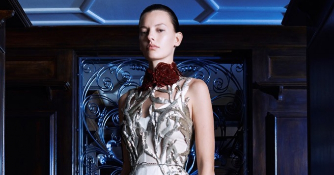 Коллекция Alexander McQueen, pre-fall 2014