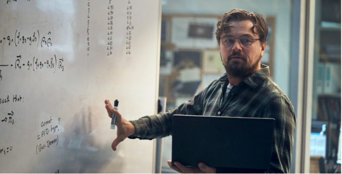 Netflix выпустит подкаст о съемках фильма «Не смотри наверх» с Леонардо Ди Kаприо