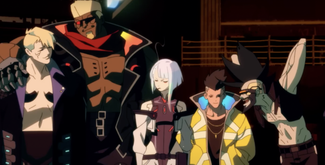 Netflix выпустил первый трейлер аниме по игре Cyberpunk 2077