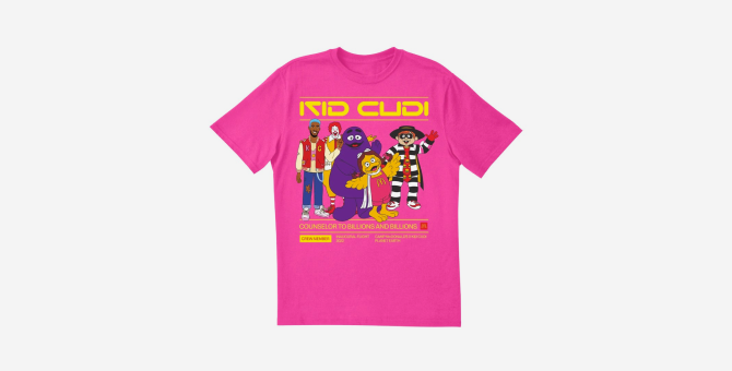 Kid Cudi выпустил коллекцию мерча для McDonald’s