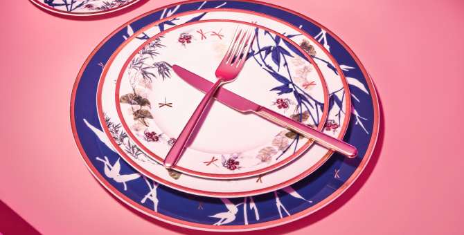 В «Дом Фарфора» можно приобрести предметы из коллекции «Турандот» Rosenthal