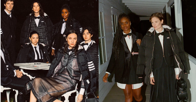 Thom Browne представил зимнюю коллекцию