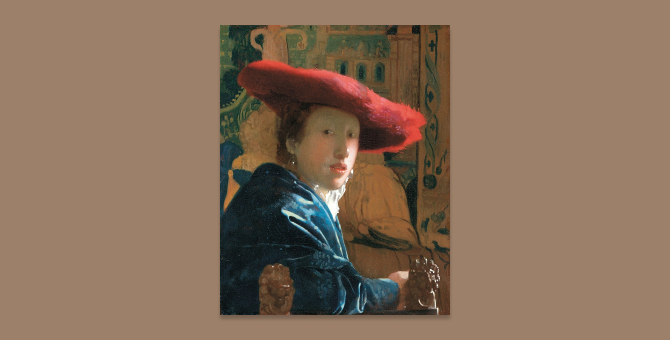 Ученые подтвердили авторство картины «Девушка в красной шляпе»