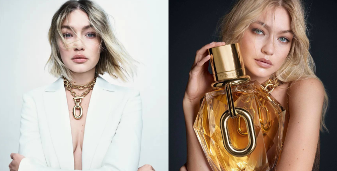 Джиджи Хадид стала лицом нового аромата Rabanne Million Gold