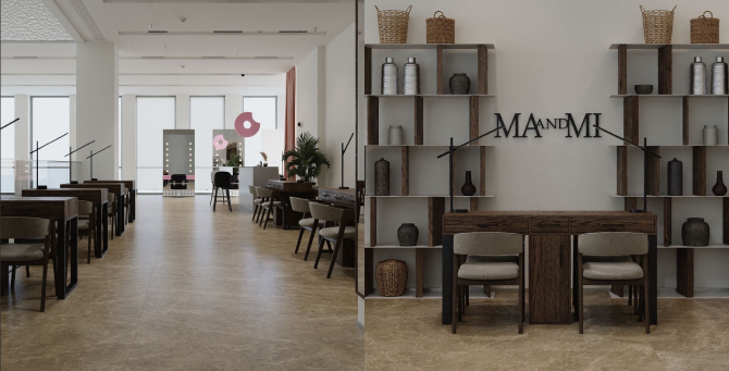 Новая студия сети MA&MI открылась в универмаге «Цветной»
