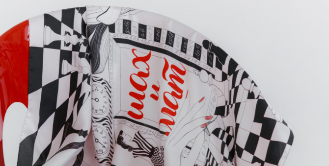 Марка шелковых платков Lips&Brain представила весенний дроп