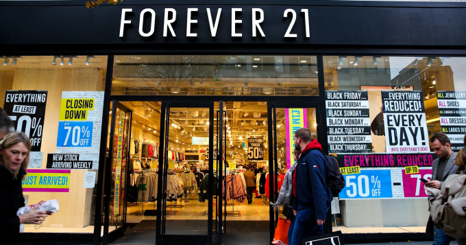 Бренд Forever 21 подал заявление о банкротстве