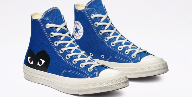 Converse и Comme des Garçons Play представили два новых цвета кед Chuck 70