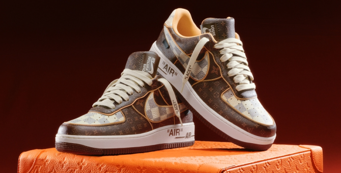 Созданные Вирджилом Абло кроссовки для Louis Vuitton и Nike продадут на аукционе