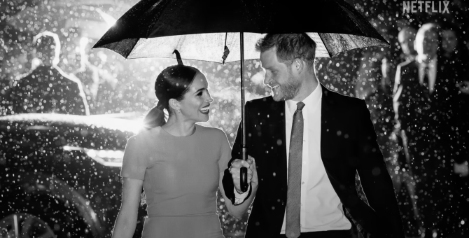 Netflix показал тизер фильма про Меган Маркл и принца Гарри