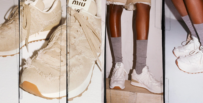 Miu Miu представил коллаборацию с New Balance