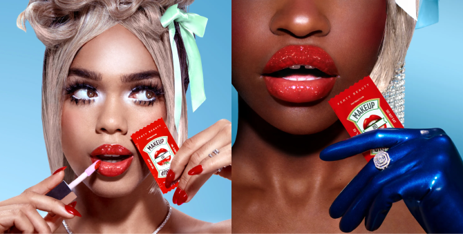 Fenty Beauty выпустил блеск для губ в виде кетчупа