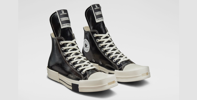 Рик Оуэнс снова переосмыслил кеды Chuck 70 в коллаборации с Converse