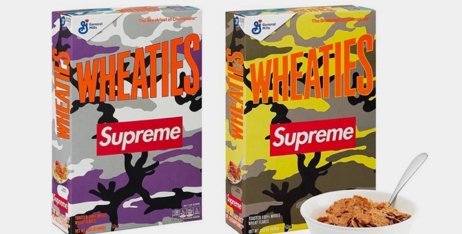 Supreme и General Mills выпустят кукурузные хлопья