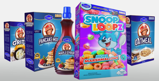 Снуп Догг запустил линейку сухих завтраков Snoop Loopz