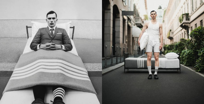 Thom Browne показал коллекцию товаров для дома