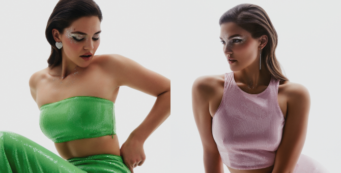 Блеск и классический черный: Love Republic показал новогоднюю коллекцию