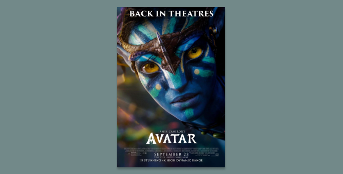 Вышел новый трейлер «Аватара», посвященный повторному прокату оригинального фильма