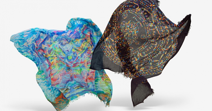 Точка силы: Etro выпустил платки, вдохновленные акупунктурой