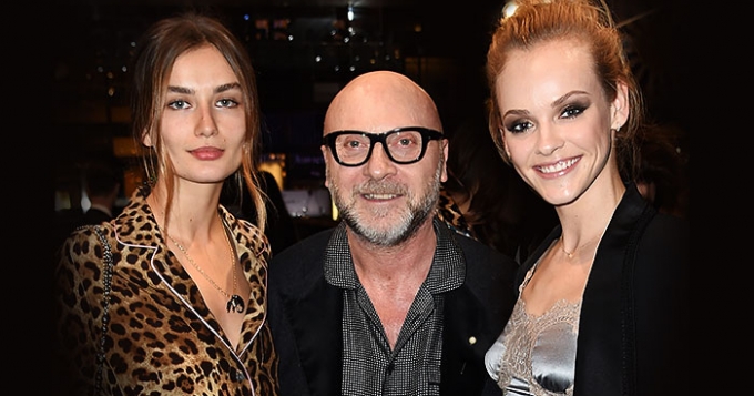 Гости пижамной вечеринки Dolce & Gabbana в Нью-Йорке