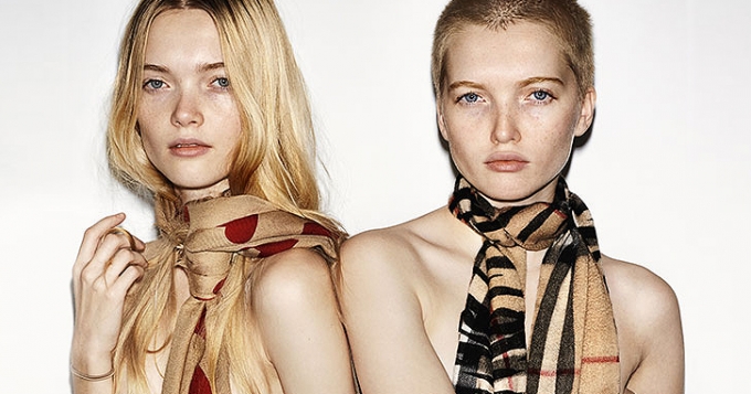 Рут и Мэй Белл, Сол Госс и другие rookie models в кампании Burberry