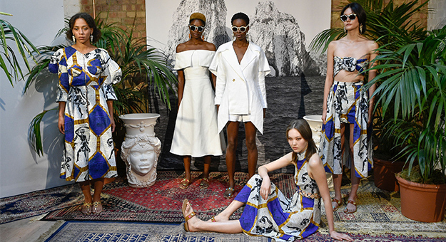 Лондонская неделя моды: Tata Naka, весна-лето 2017