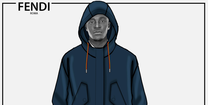 Fendi создал костюмы для итальянской футбольной команды AS Roma