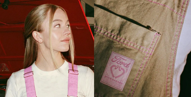 Сидни Суини выпустила совместную коллекцию с Ford и Dickies