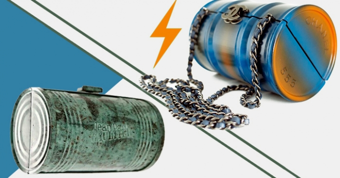 Голосование: сумка-канистра Chanel VS Jean Paul Gaultier