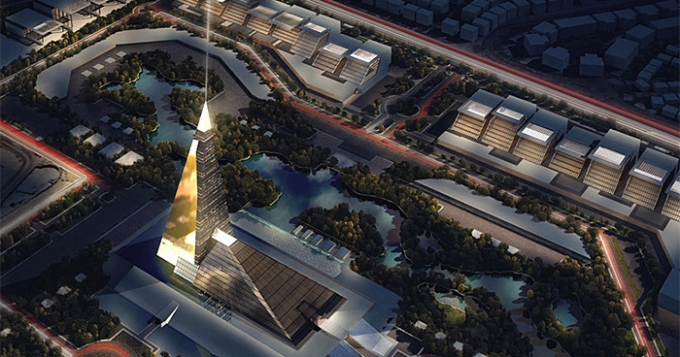 В Каире появится небоскреб в форме пирамиды