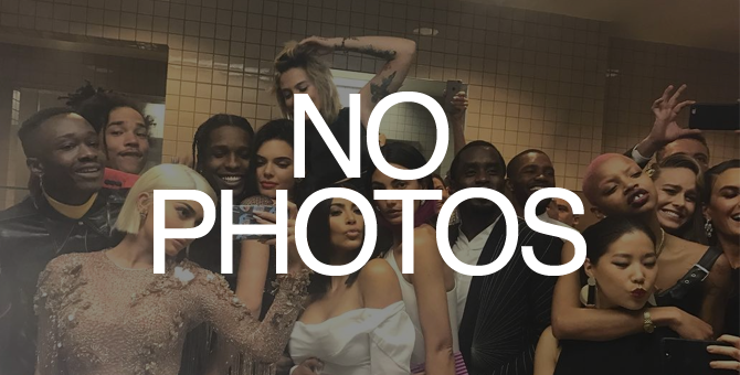 Как Рианна, Канье, Бейонсе, Курентзис и вечеринки Popoff-Kitchen запрещают нам фотографировать