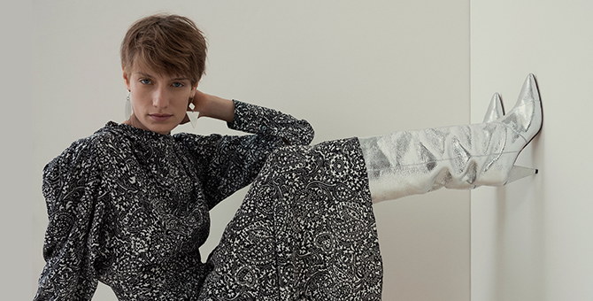 С чем носить сапоги? Советует Юля Катькало