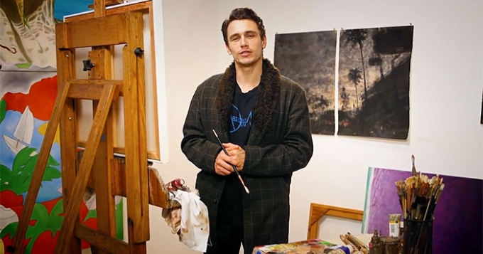 Джеймс Франко напишет ваш портрет