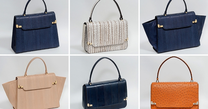 Экзотическая коллекция сумок Lancel